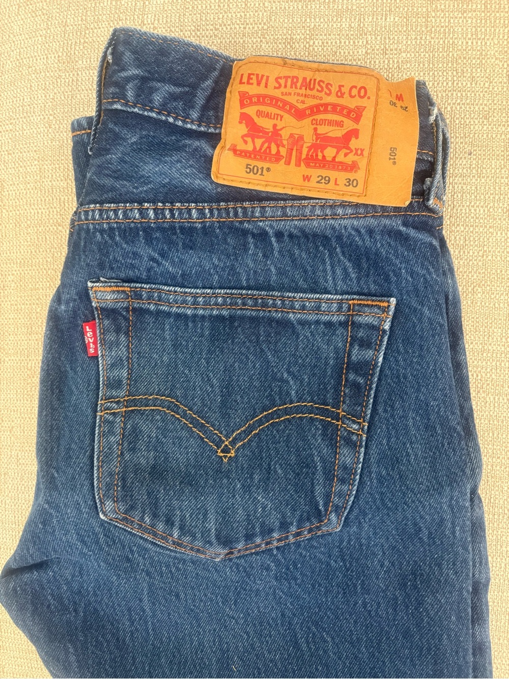 Levi's Kids Blue Denim Jeans
